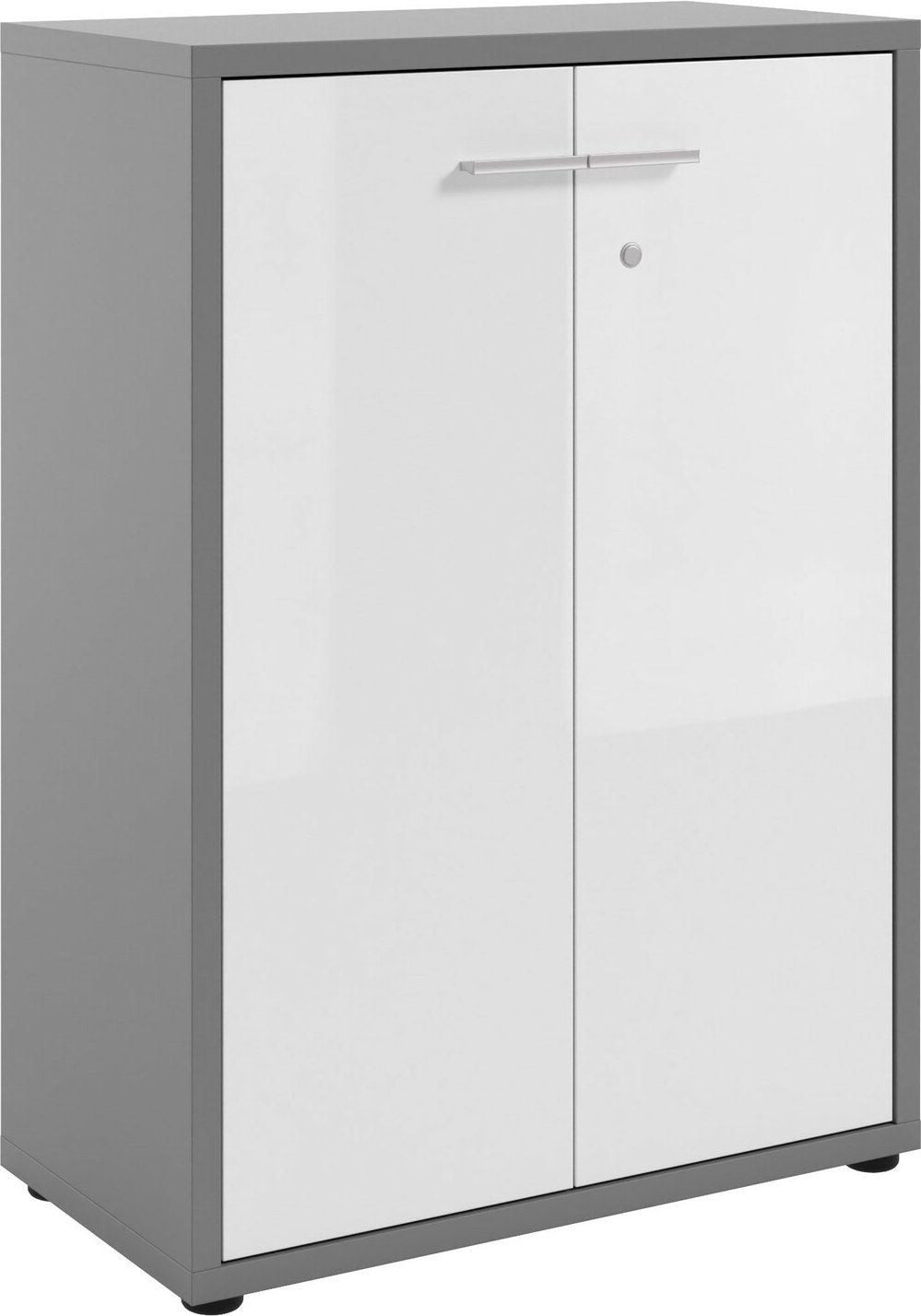 Thumbnail - Manjana Aktenschrank -Glas- TEXAS, Holz