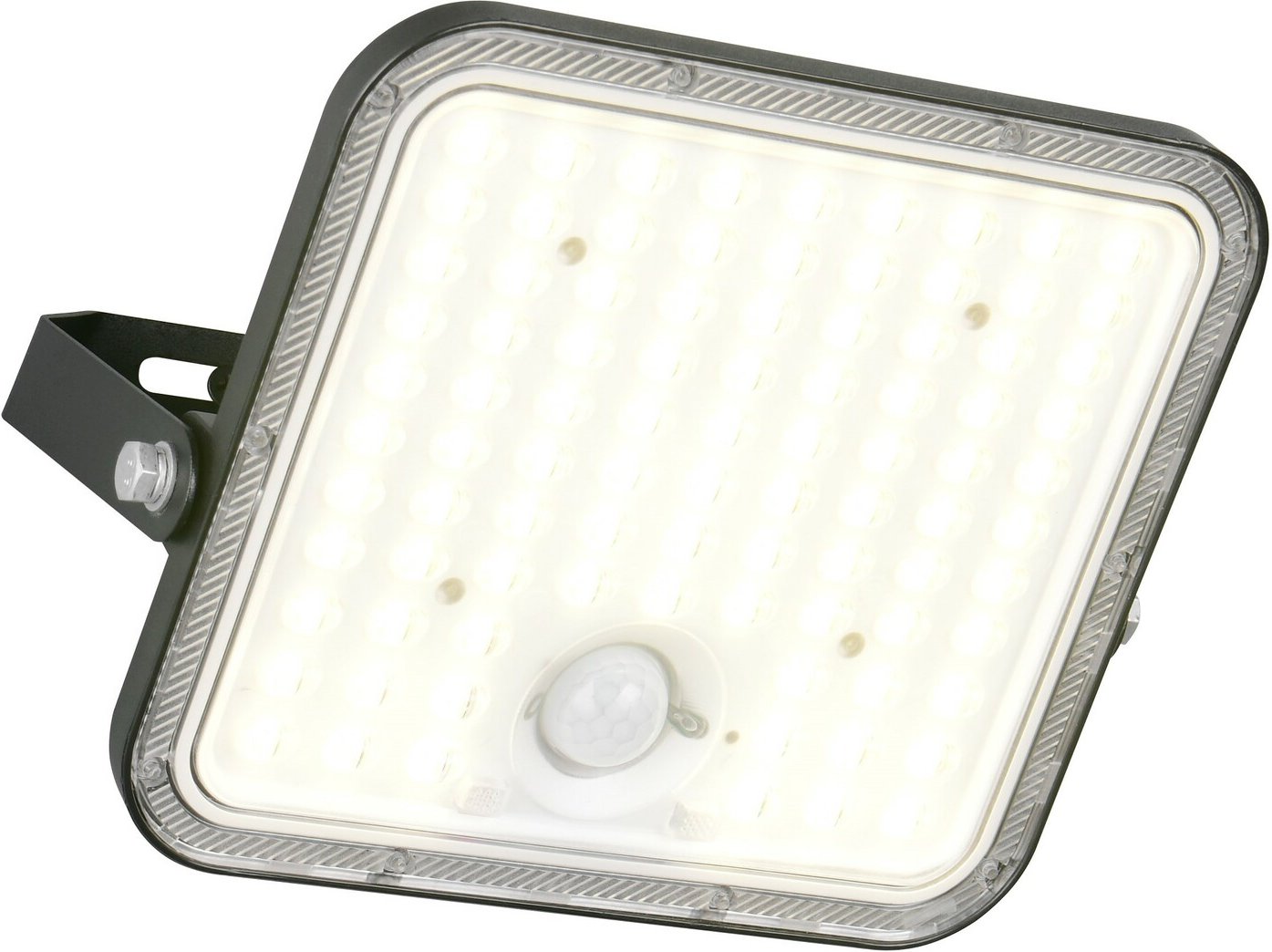 Reality Leuchten LED-Solar-Außenwandleuchte ACORA, Kunststoff