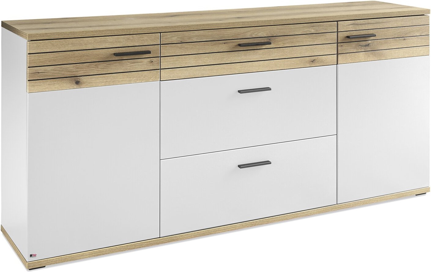 Set one by Musterring Sideboard SET ONE QUINCY, Lichtgrau,...