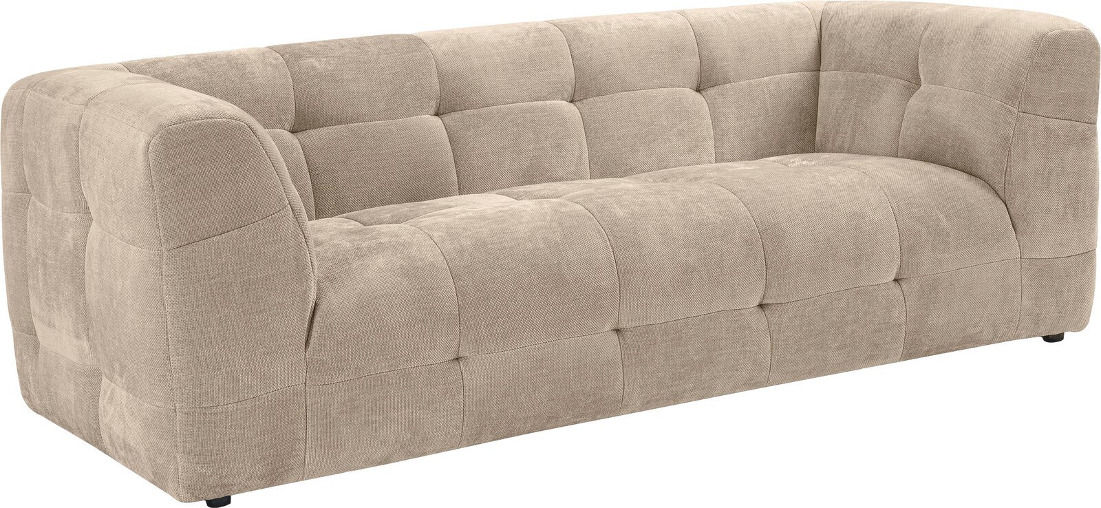 MID.YOU Sofa 2,5 Sitzer TENSO, beige, Polyester