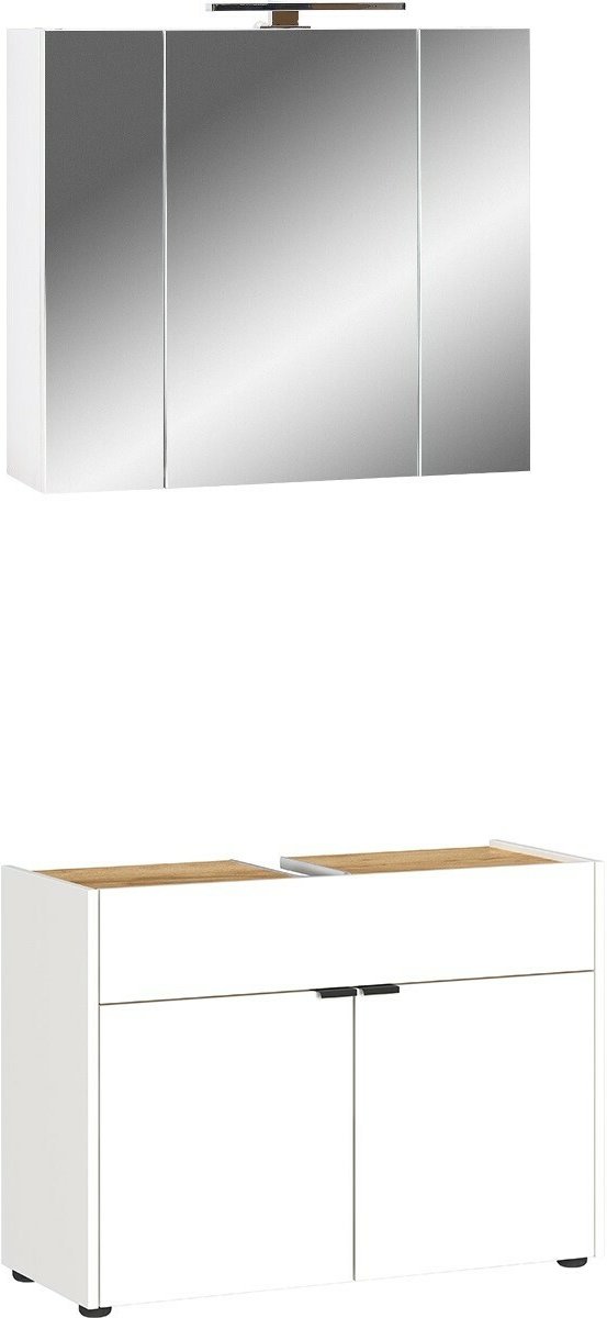 MID.YOU Badmöbel-Set FORANO, Holznachbildung