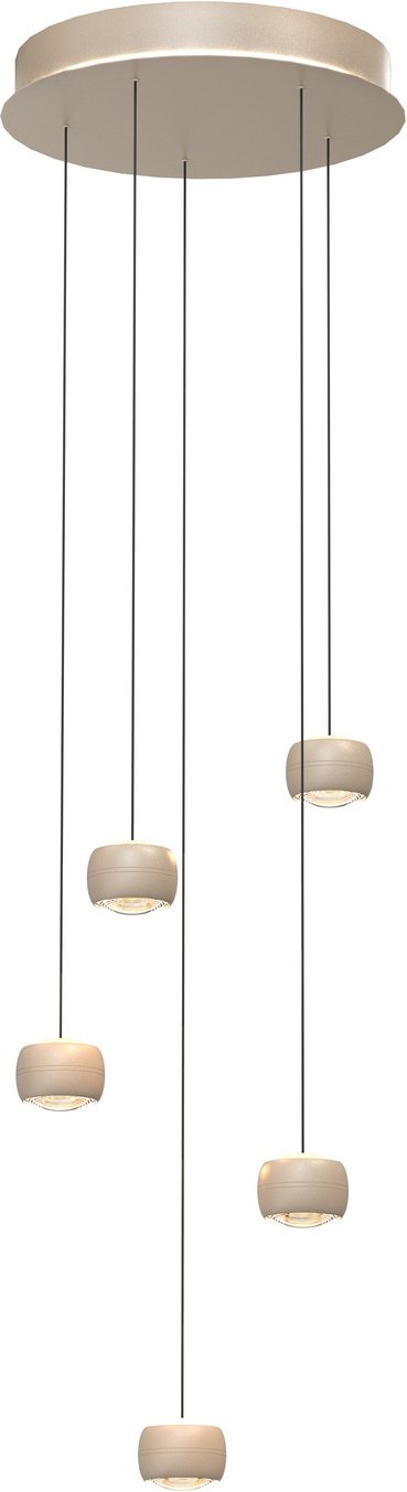 Geeti LED-Pendelleuchte QUIBERON, Aluminium