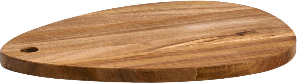 Zeller Present Schneidebrett tropfenform, Holz