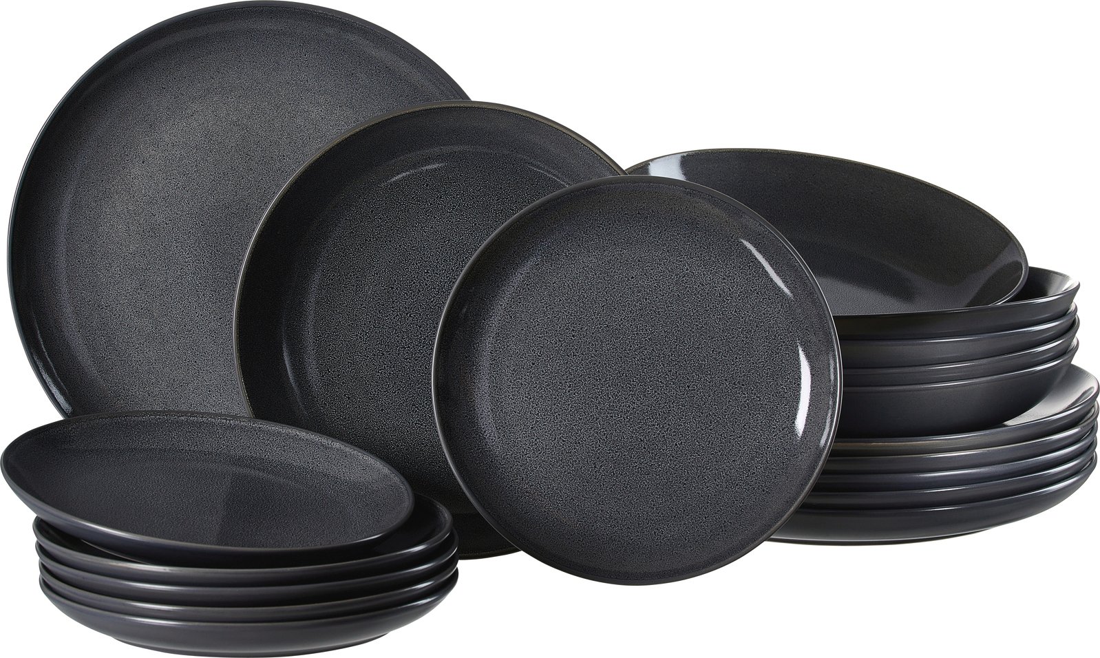 Ritzenhoff & Breker Tellerset 18-tlg. TOLEDO, Steinzeug