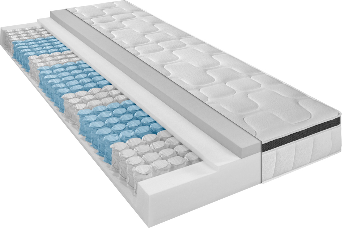 Linneweber 7-Zonen TTFK-Matratze 500 H3 CURACAO, Tonnentaschen