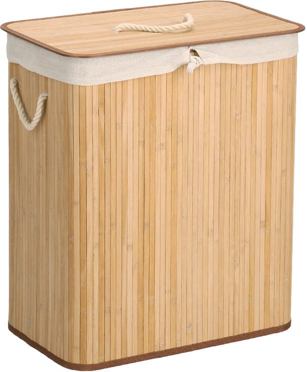 Thumbnail - Zeller Present Wäschesammler 2-Fächer, Bambus