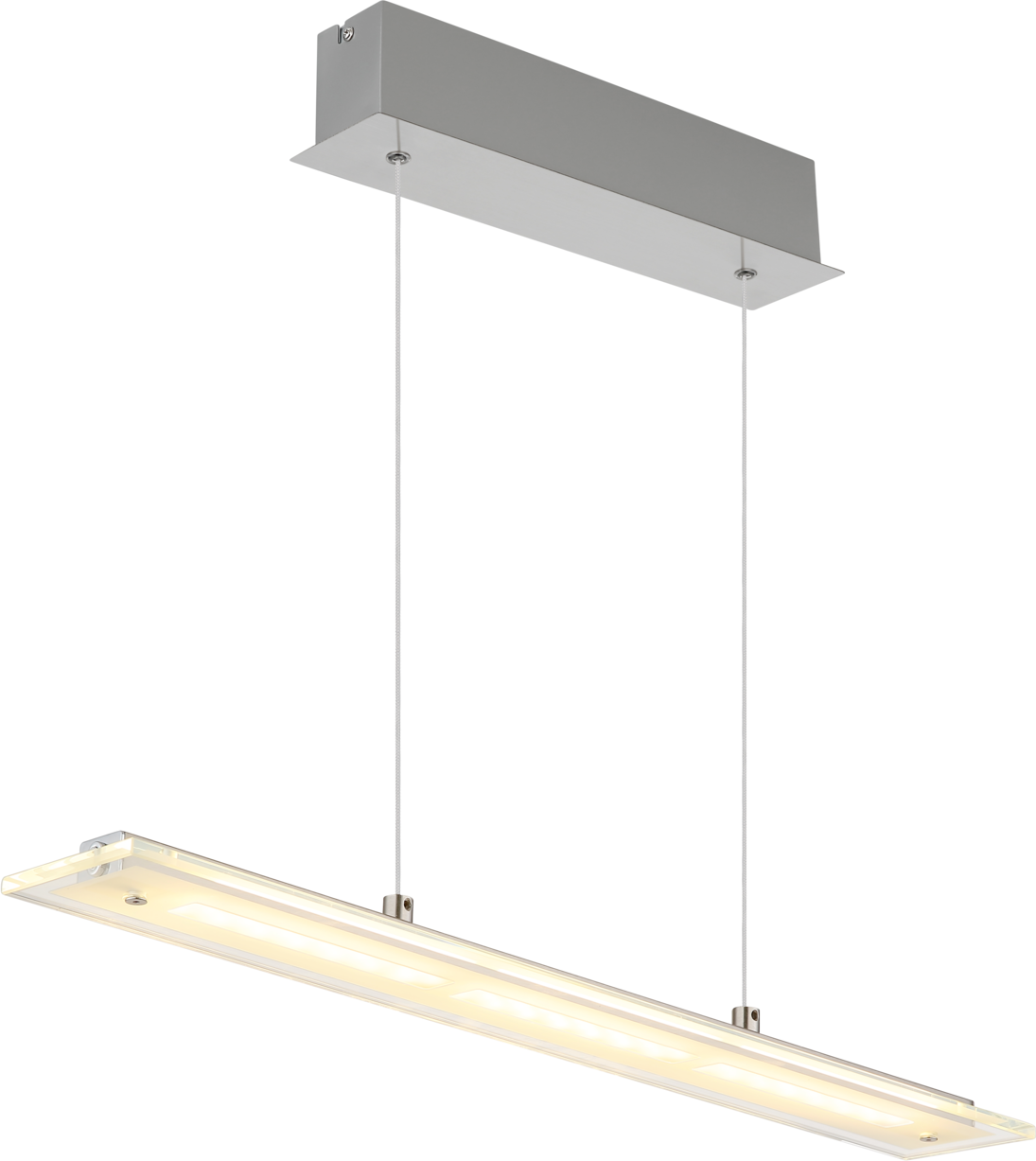 Globo Lighting LED-Hängeleuchte NOVAK, Glas