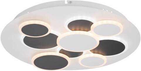 Novel LED-Deckenleuchte BLACKBURN, Kunststoff