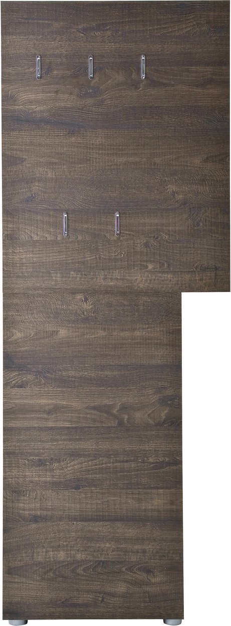 Carryhome Aufsatz-Garderobenpaneel VICENZA, Holznachbildung