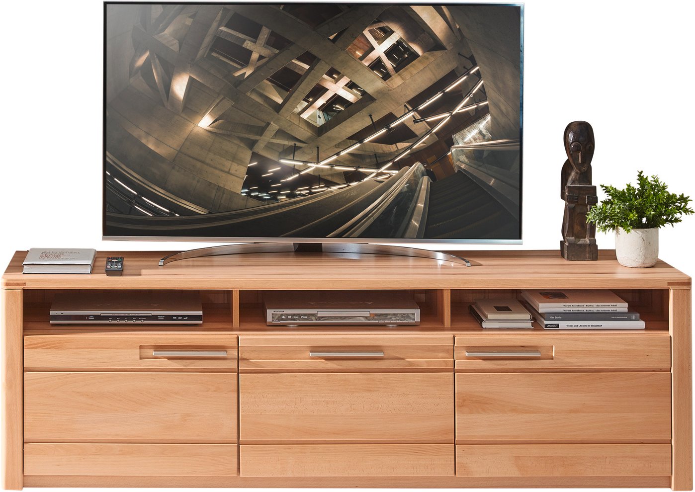 Z2 TV-Lowboard NATURE ONE, Teilmassiv