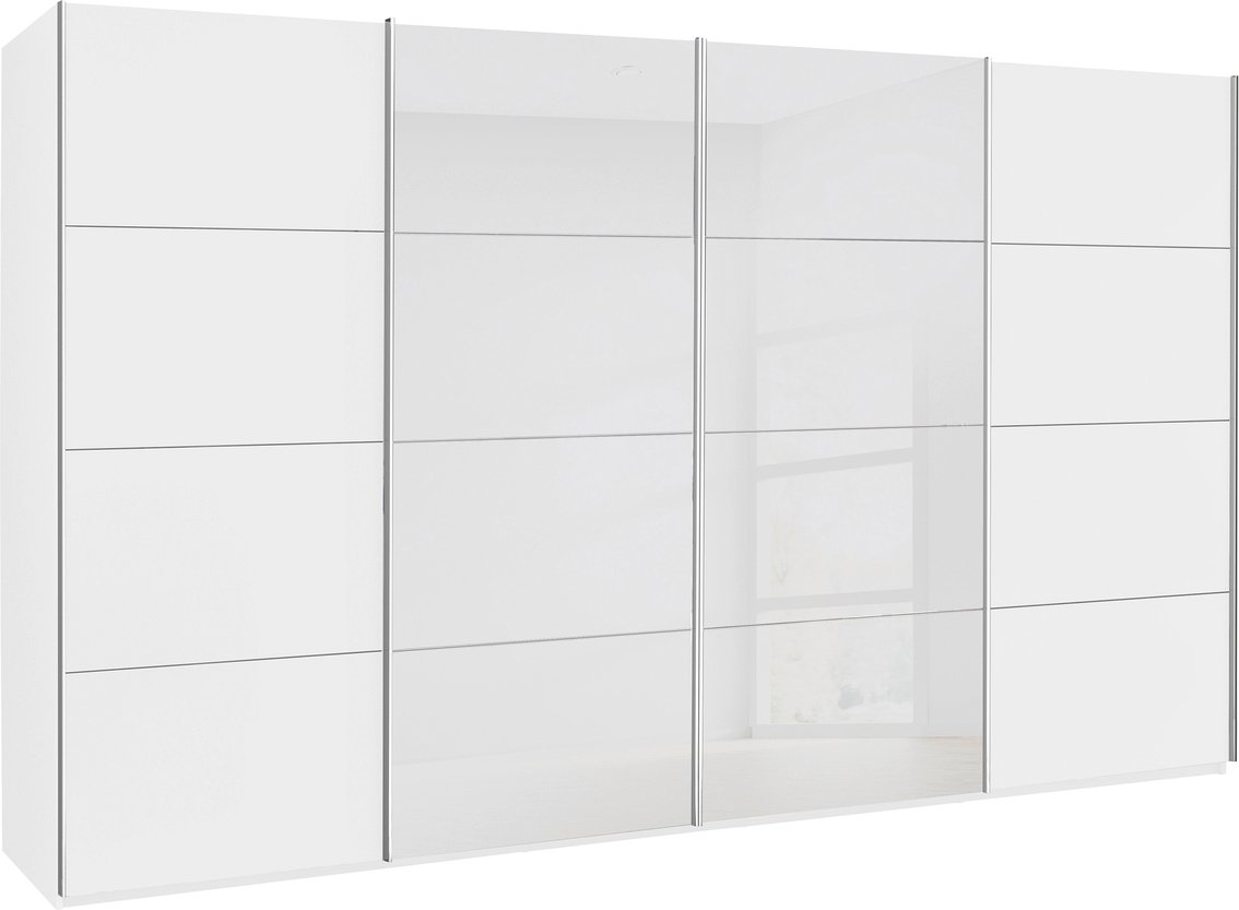 Thumbnail - Novel Synchron-Schwebetürenschrank SALIGO, Holznachbildung