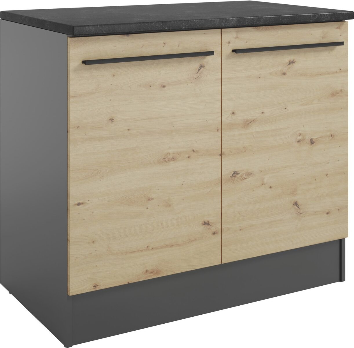 Thumbnail - Yourkitchen Spülenunterschrank JAZZ, Eiche Artisan, Holznachbildung