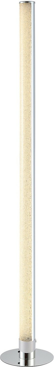 Novel LED-Stehleuchte, chrom, Metall