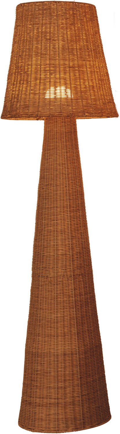 Newgarden Outdoor-Stehleuchte LOLA, braun, Rattan