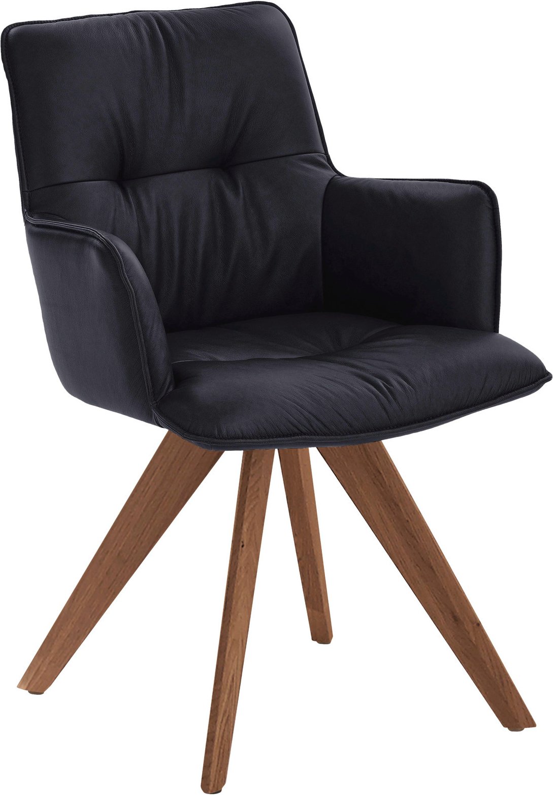 Dieter Knoll Design-Schalensessel PREMIO, Leder