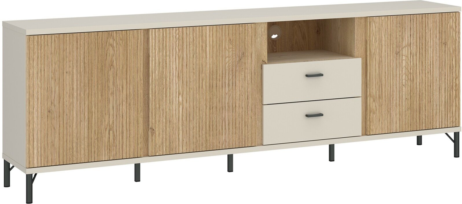 Z2 TV-Lowboard MOSANO, Holznachbildung