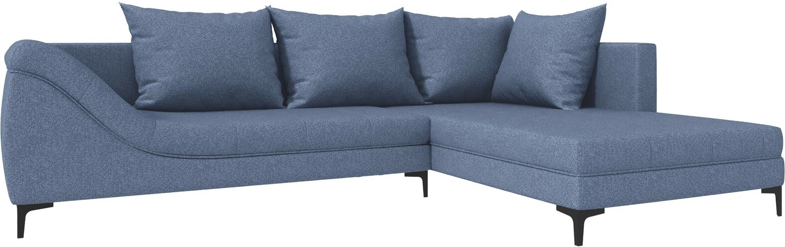 Z2 Ecksofa LINO, blau, Webstoff