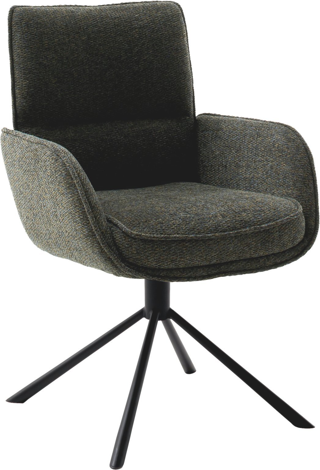 Novel Armlehnstuhl ISABEL, olive, Stoff