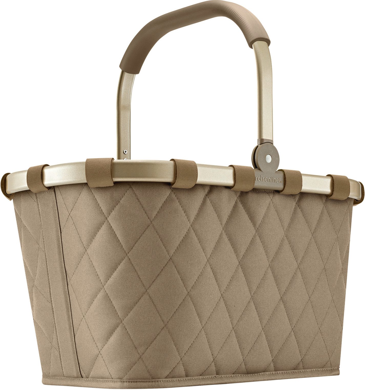 Reisenthel Carrybag Frame Rhombus Olive, Polyester