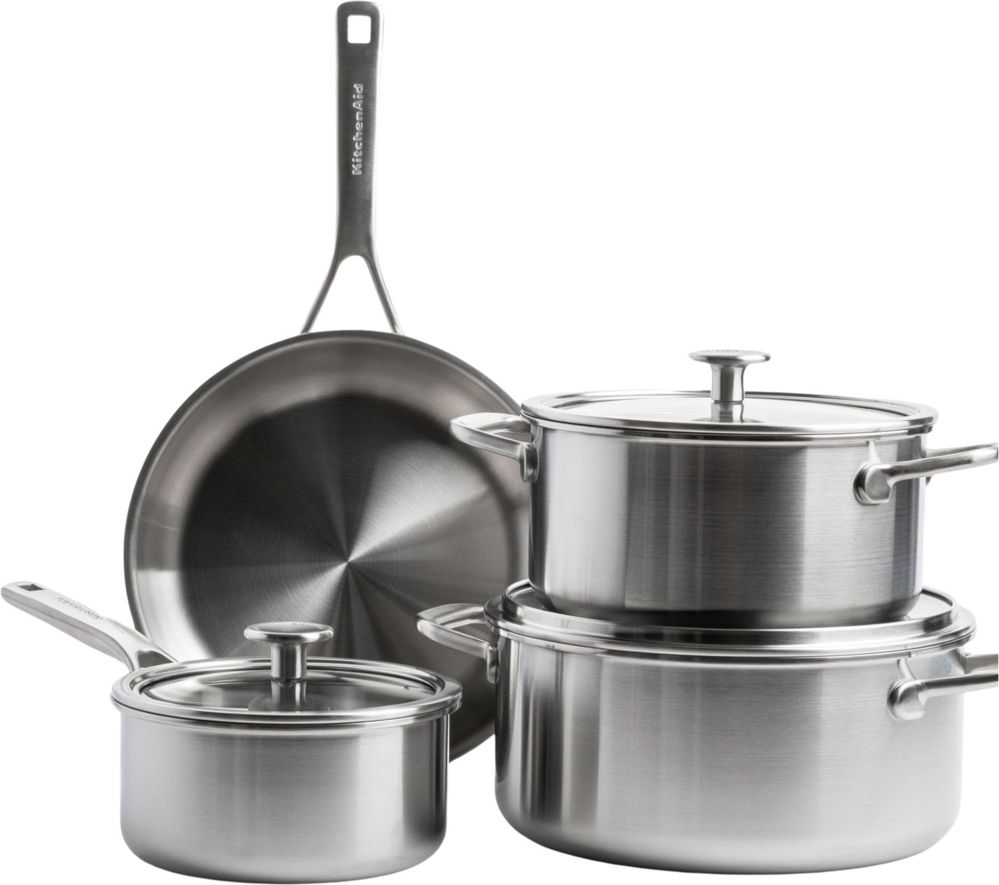 KitchenAid Topfset 4-tlg., Gusseisen