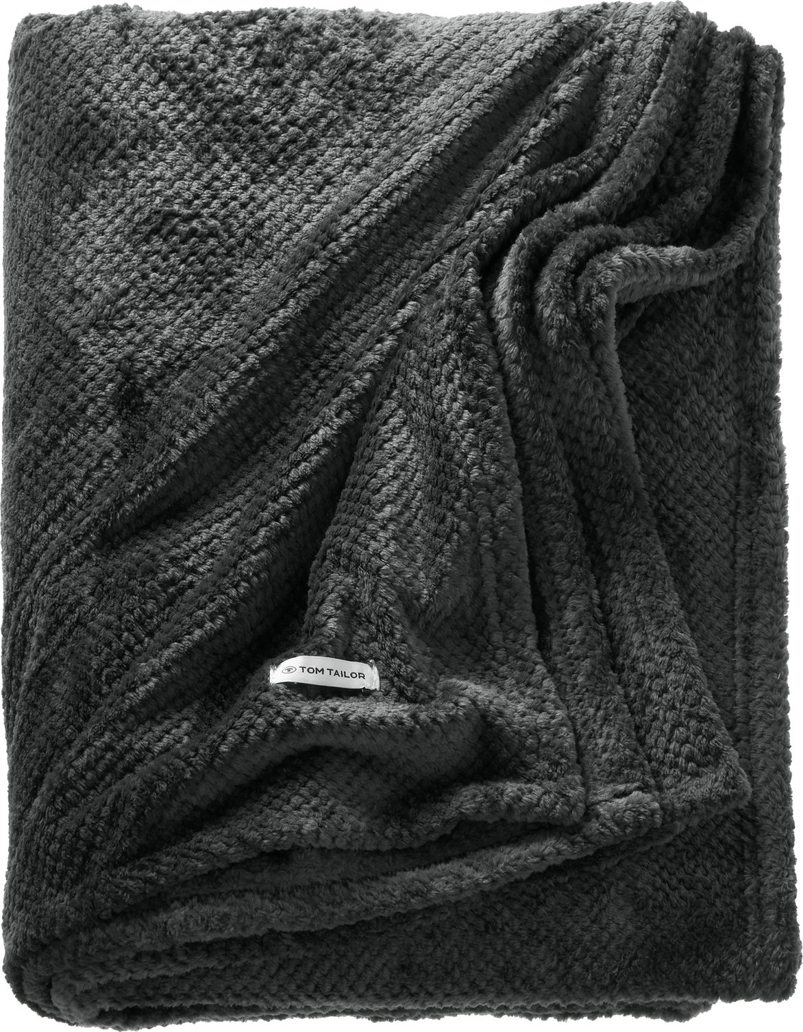 Tom Tailor Decke T-STRUCTURE, Polyester