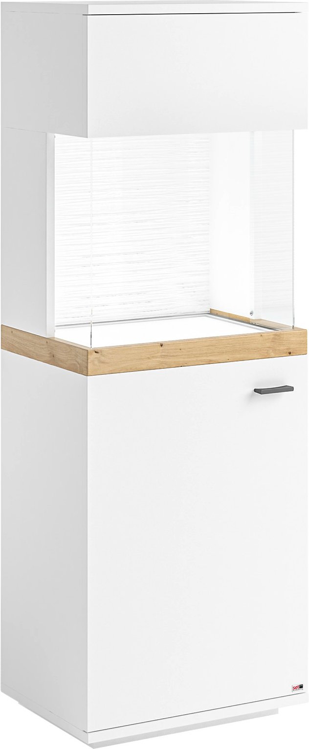 Set one by Musterring Vitrine links SET ONE LANCASTER, Holznachbildung