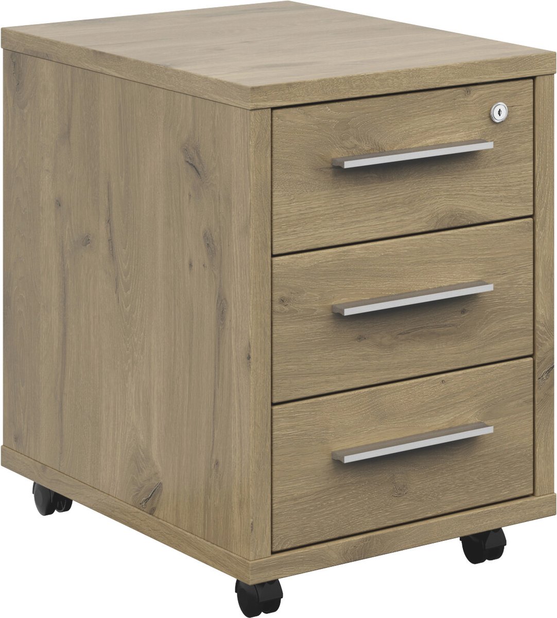 Voleo Rollcontainer CONNECT, Holznachbildung