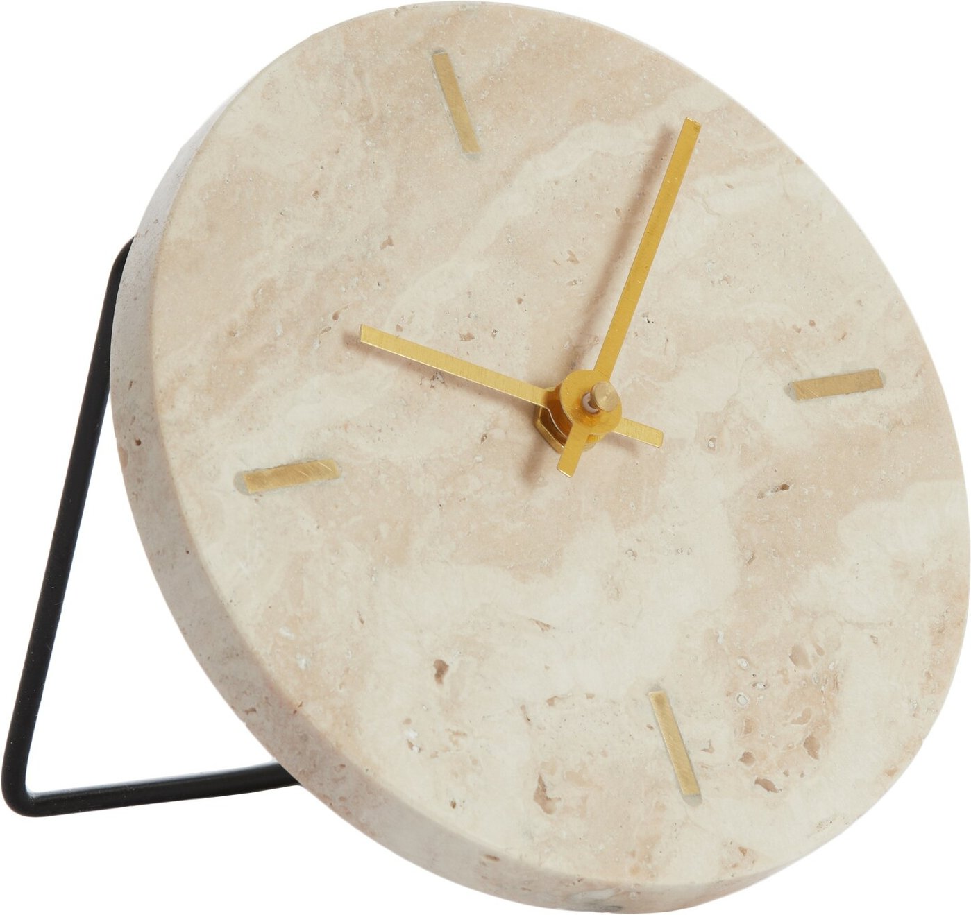 Light&Living Uhr JENAY Ø15cm, Stein