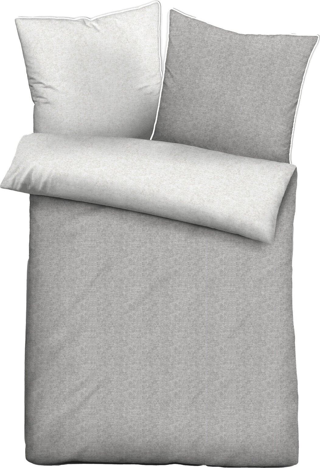 Biberna Biber-Bettwäsche 135x200cm, Baumwolle