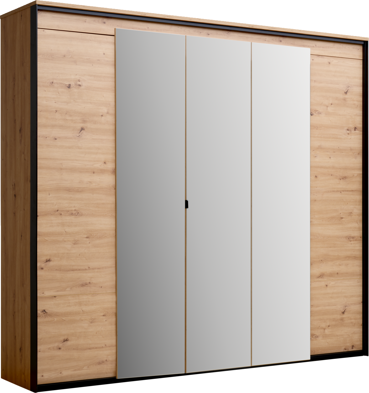 Voleo Drehtürenschrank 5-türig EDRA, Holznachbildung