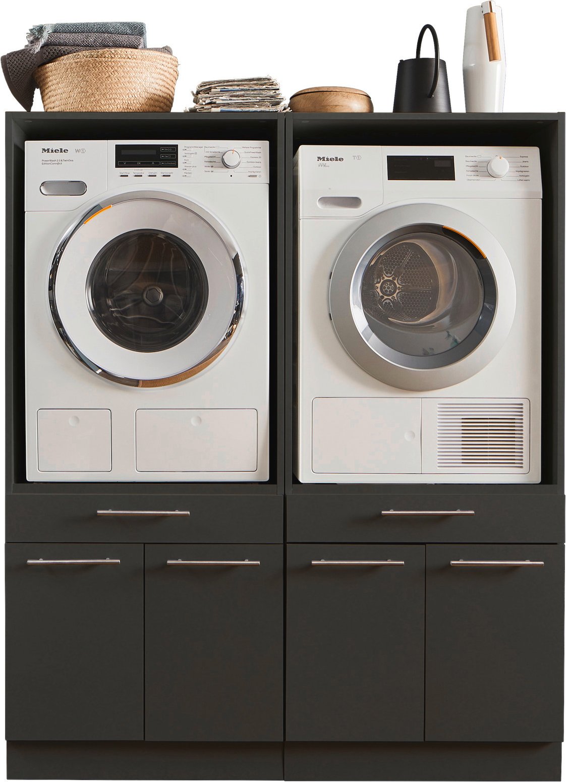 XORA Hauswirtschaftsraum-Kombi PRIMUS, Holznachbildung