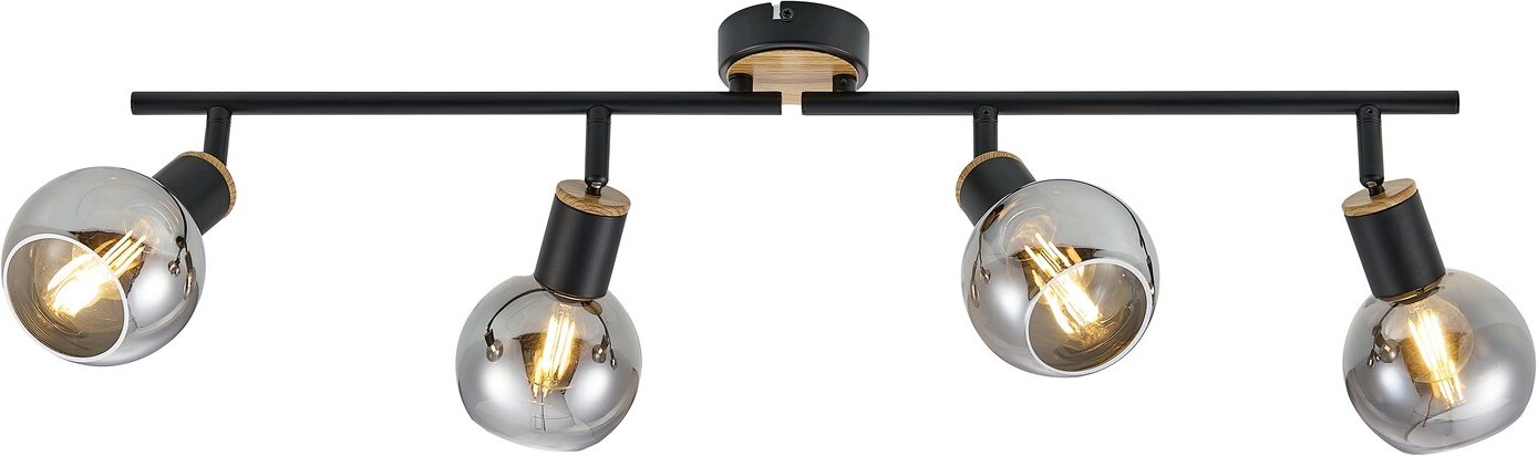 Novel Strahler, schwarz, Metall