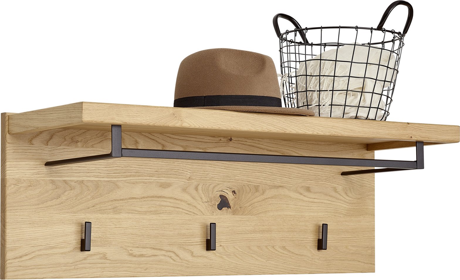 Thumbnail - Linea Natura Garderobenpaneel AMAYA, Teilmassiv