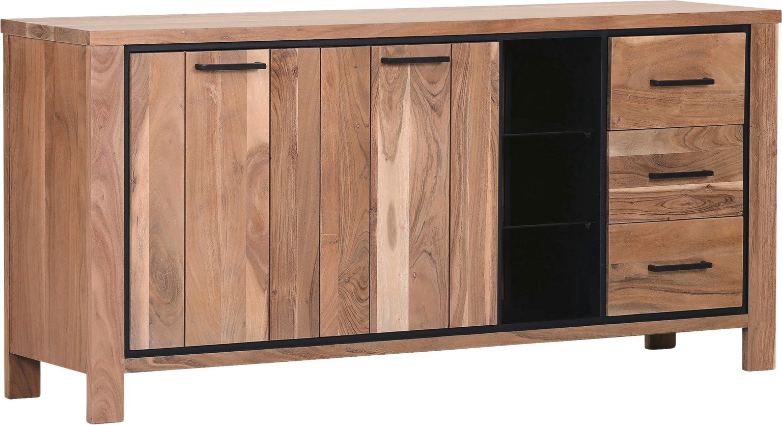 Landscape Sideboard AKAZIO, Teilmassiv