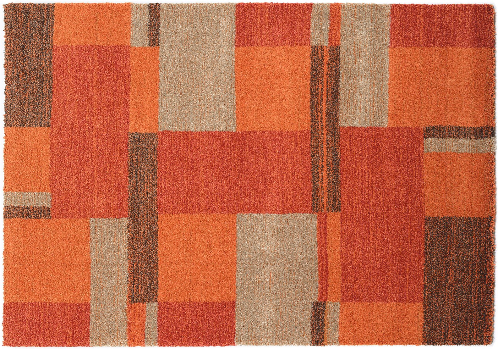 OCI Webteppich 240x340 cm CASTLE BEPPO, terracotta, Polyproplyen