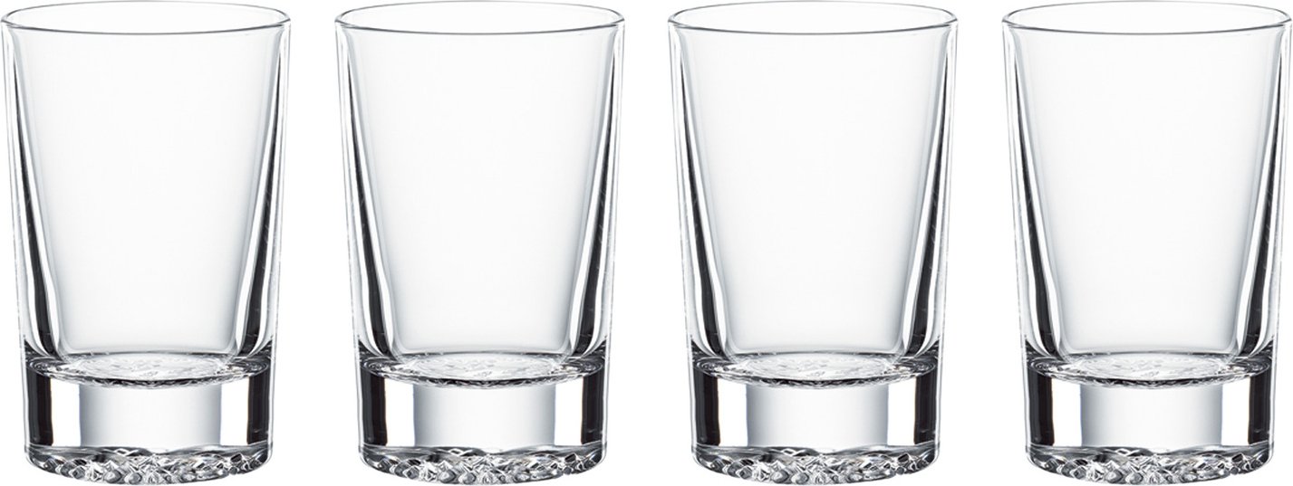 Spiegelau Shot Gläser 4er Set LOUNGE, Kristallglas