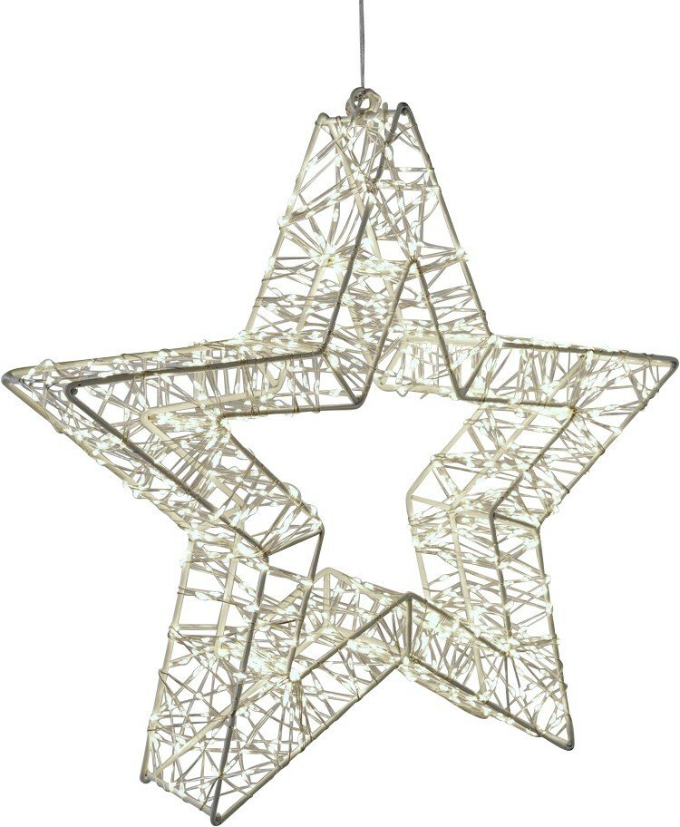 Werner-Voß LED-Stern 50cm 1440 LED`s, Metall
