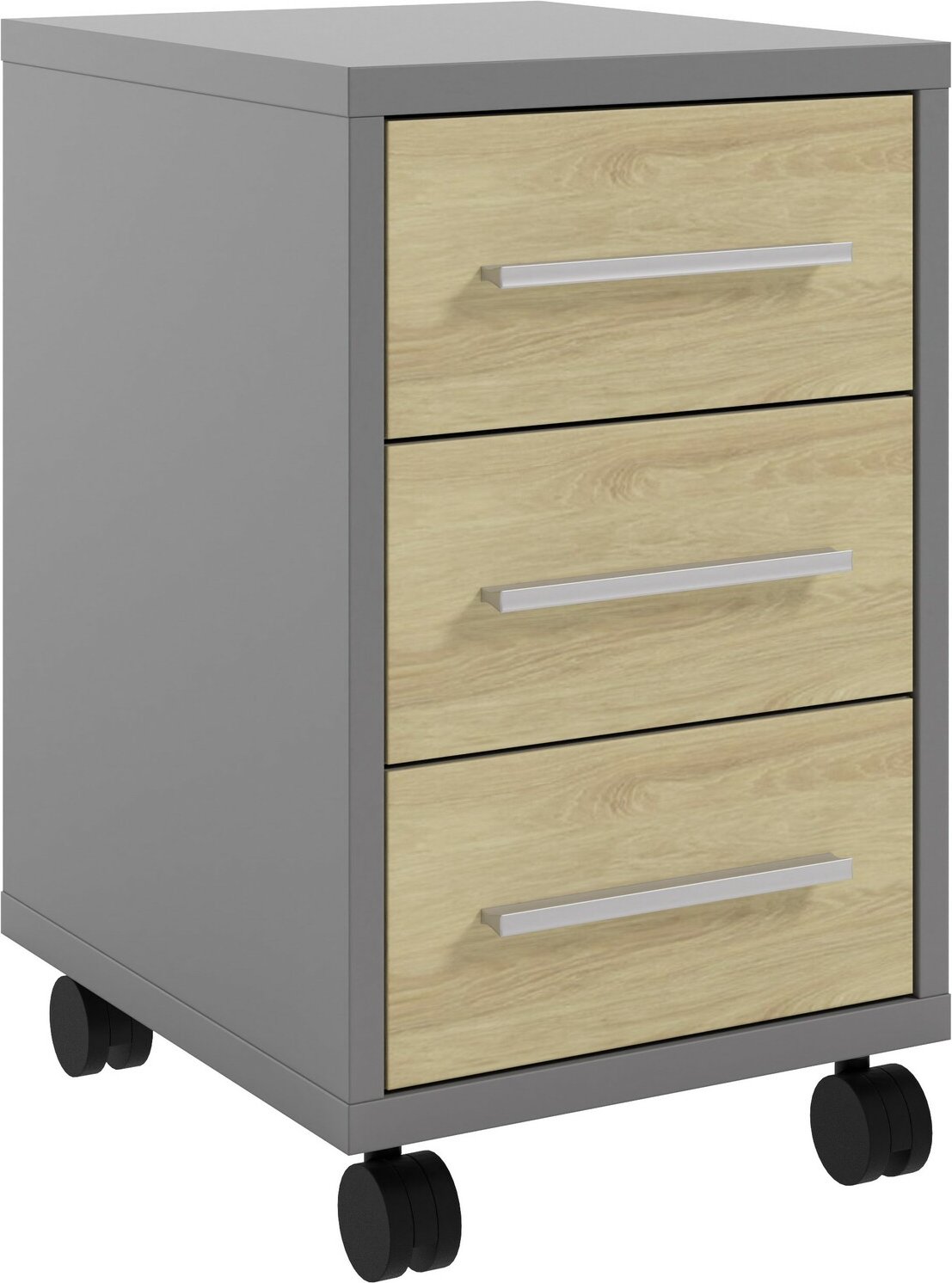 Thumbnail - Manjana Rollcontainer TEXAS, Holz