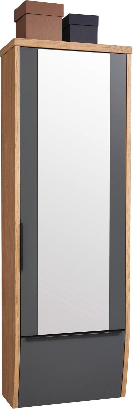 Dieter Knoll Hänge-Spiegelgarderobenschrank ARCO TREND, Holzfurnier