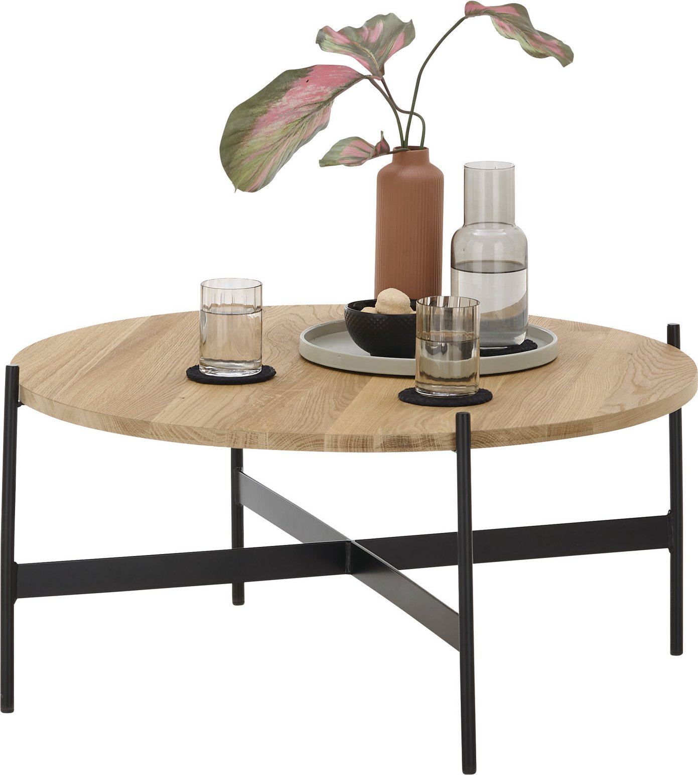 Set one by Musterring Couchtisch ORLANDO, Massivholz