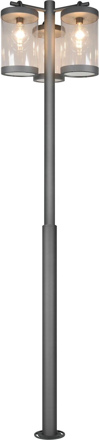 Trio Leuchten Außen-Mastleuchte SAMBESI, Aluminium