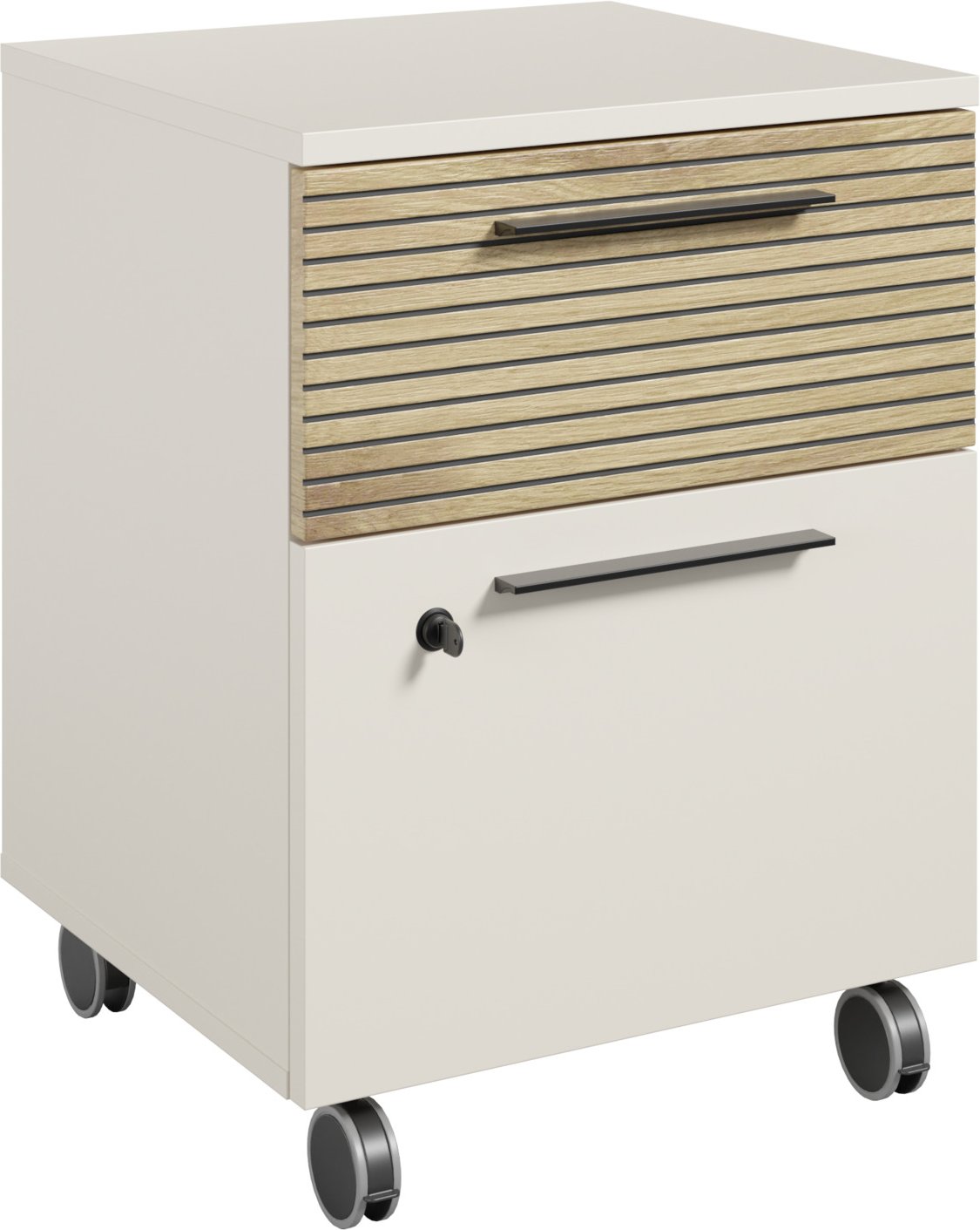 Novel Rollcontainer FLORIDA, Holznachbildung