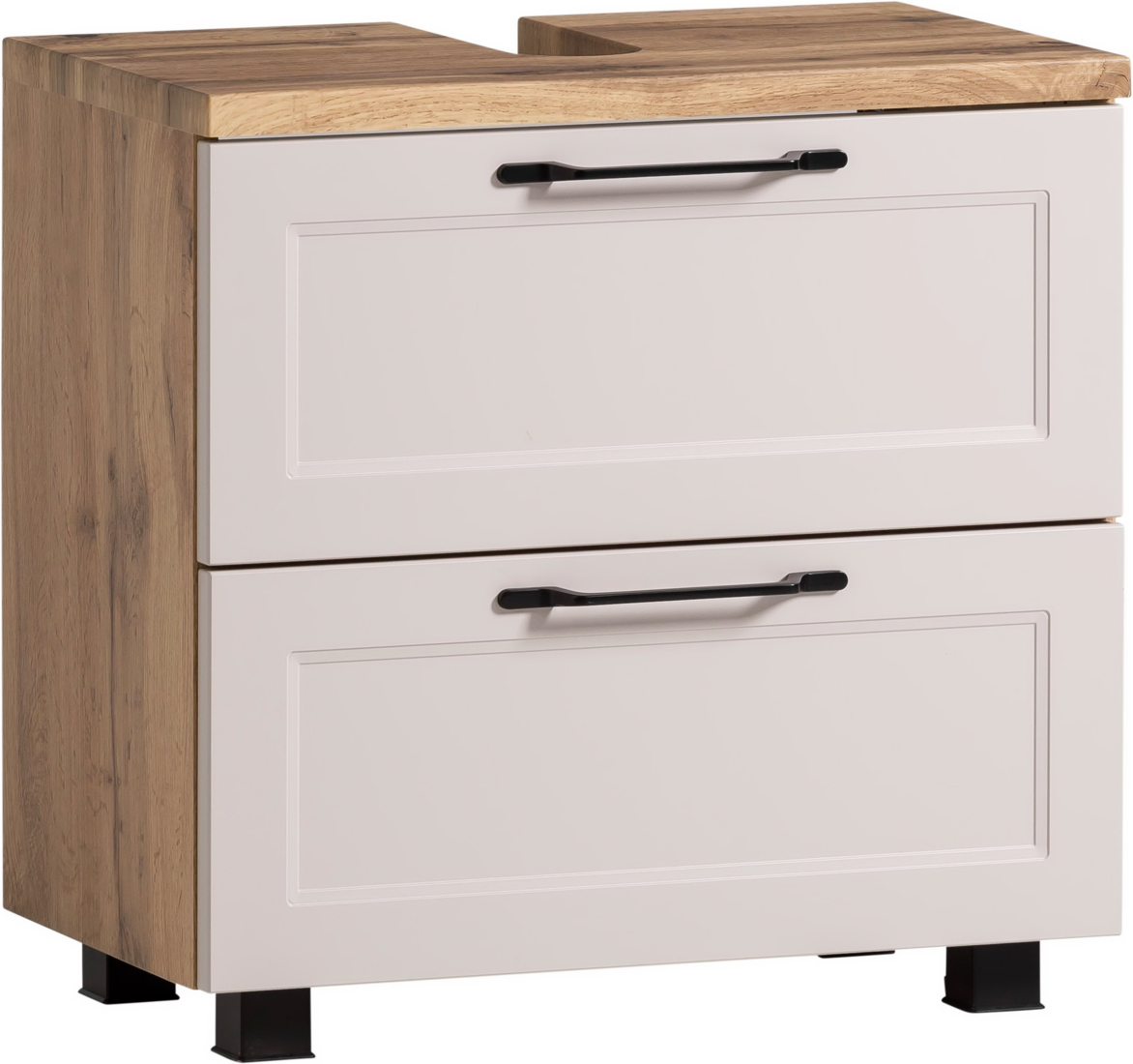 XORA Waschbeckenunterschrank MERAN, Kaschmir, Holznachbildung