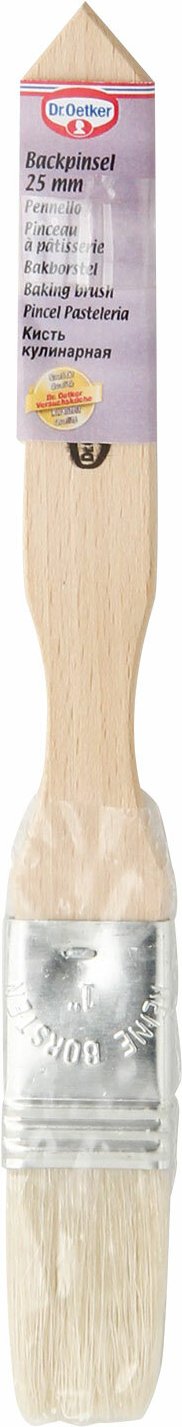 Dr. Oetker Backpinsel 24mm Holzgriff, Holz