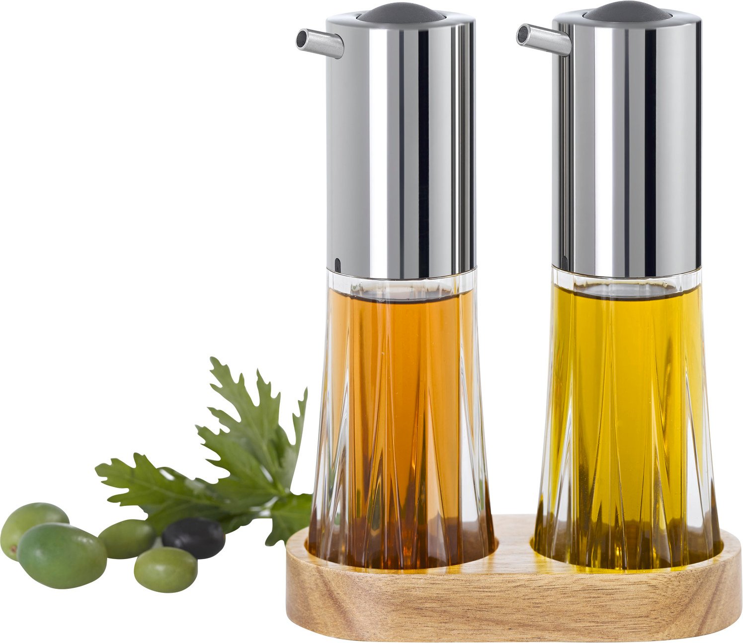 Ad Hoc Menage Essig & Öl CRYSTAL, Edelstahl