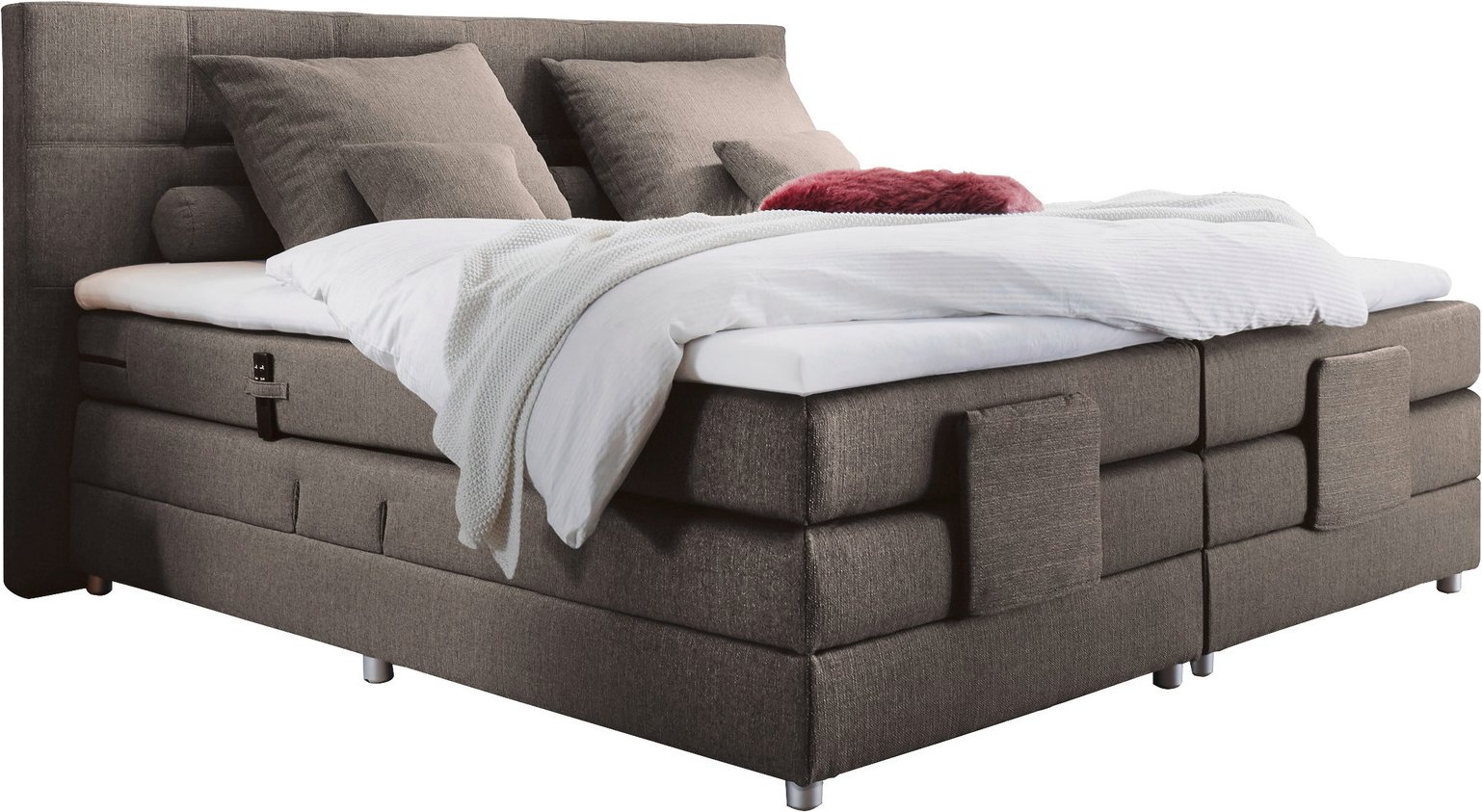 Esposa Boxspringbett MANOLO, Stoff
