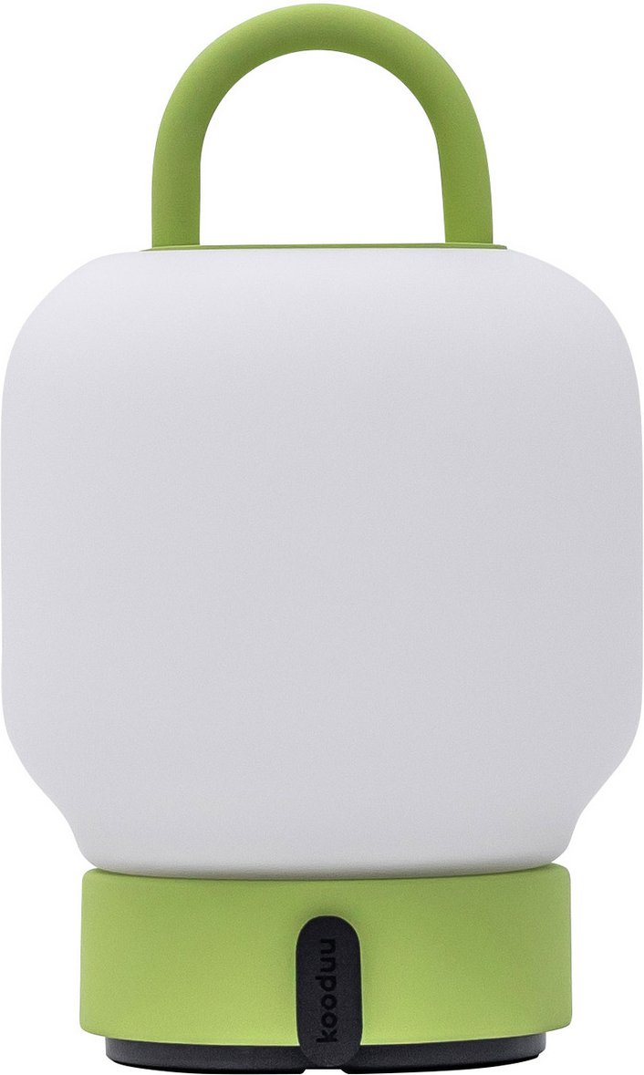 kooduu LED-Tischleuchte Moss LOOME, Materialmix