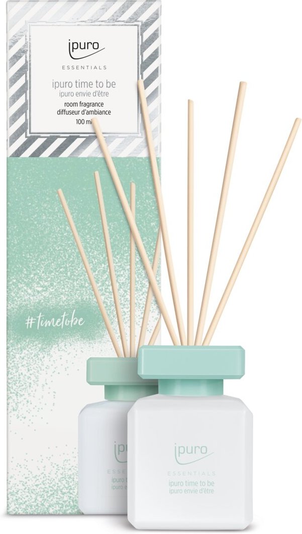 ipuro ESSENTIALS Raumduft Time to be, Glas