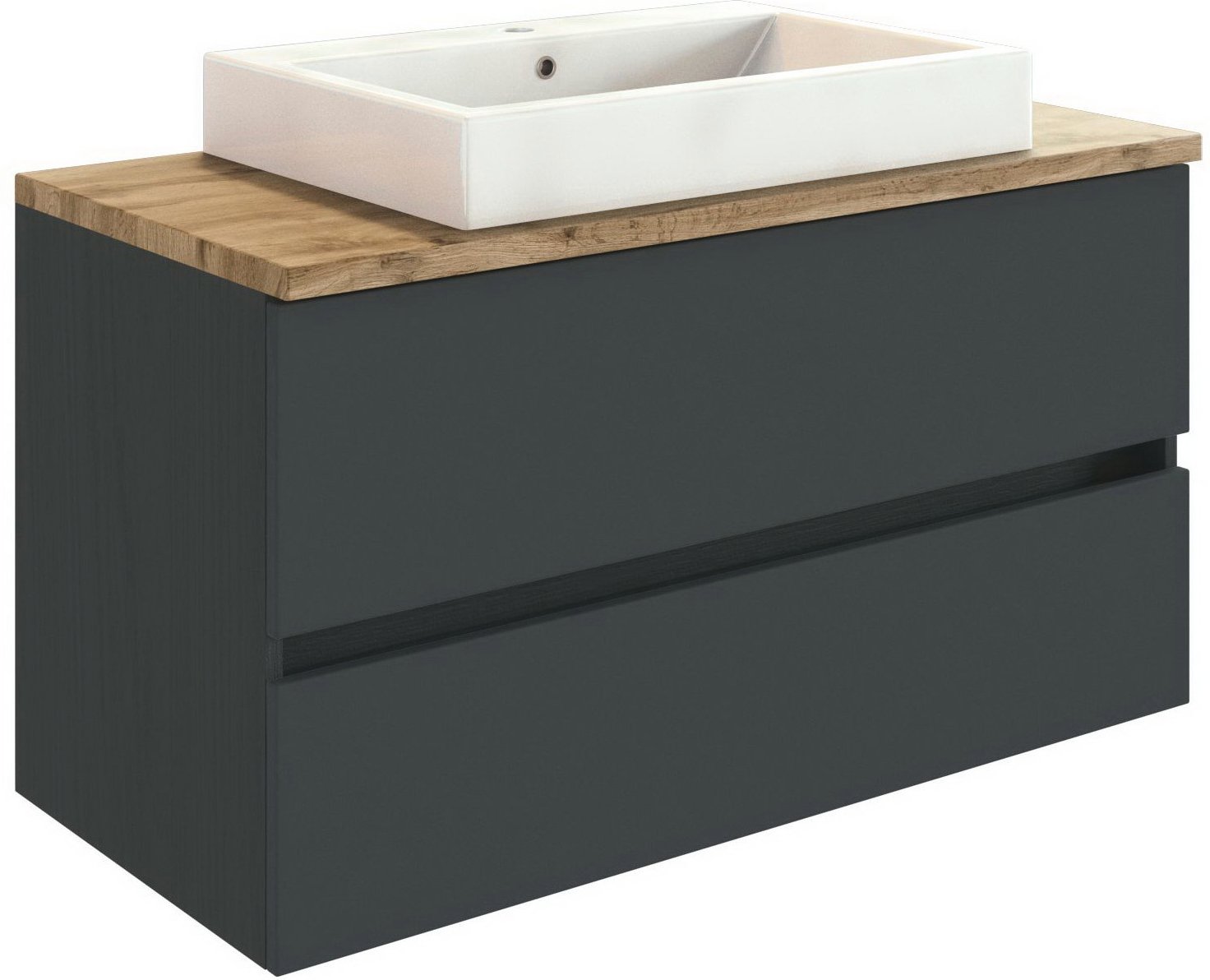 XORA Waschtisch-Set PIENZA, Holznachbildung