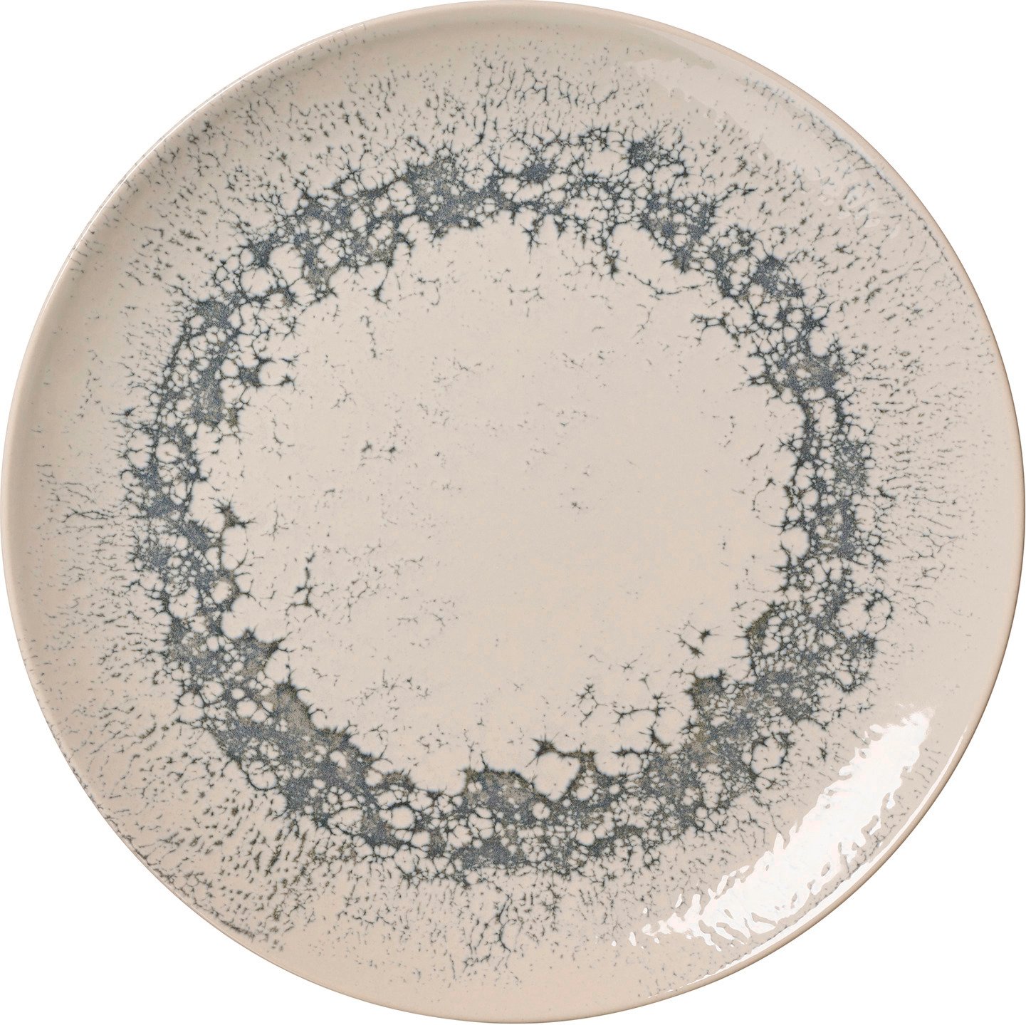 Ritzenhoff & Breker Speiseteller CECINA grau, Steinzeug
